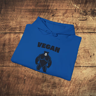 Vegan Gains Heavy Blend™ Hooded Sweatshirt Printify