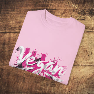 Vegan Garment-Dyed T-shirt Printify