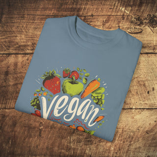 Vegan Garment-Dyed T-shirt Printify