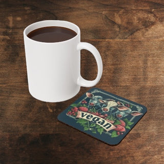 Vegan Cork Back Coaster Printify