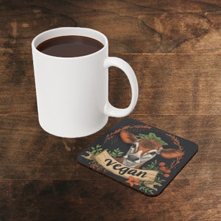 Vegan Cork Back Coaster Printify