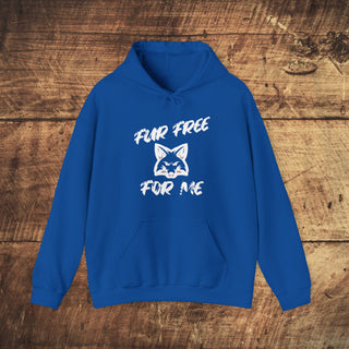 Fur Free For Me Heavy Blend™ Hooded Sweatshirt Printify