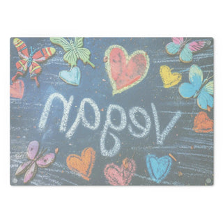 Vegan Tempered Glass Cutting Board Printify