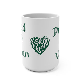 Proud Vegan, Coffee Mug 15oz Printify