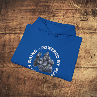 Powered By Plants Heavy Blend™ Hooded Sweatshirt Printify