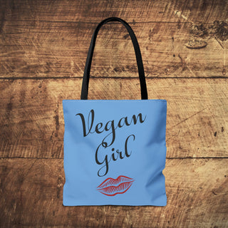 Vegan Girl Tote Bag Printify