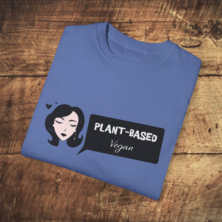 Plant-Based Vegan Garment-Dyed T-shirt Printify