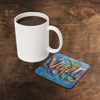 Vegan Cork Back Coaster Printify