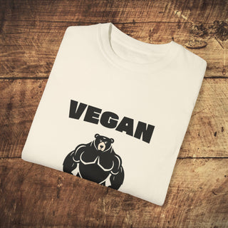 Vegan Gains Garment-Dyed T-shirt Printify