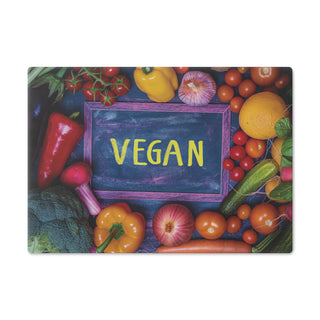 Vegan Tempered Glass Cutting Board Printify