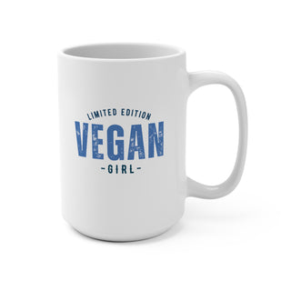 Vegan Girl Coffee Mug 15oz