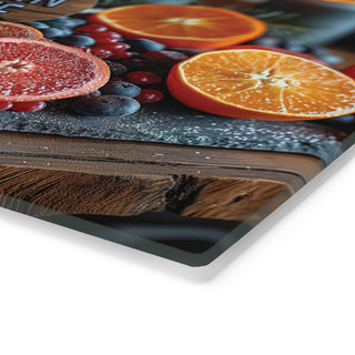 Vegan Home Tempered Glass Cutting Board Printify