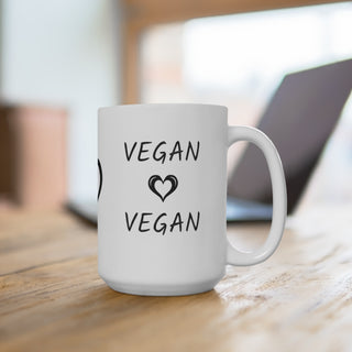 Vegan Coffee Mug 15oz Printify