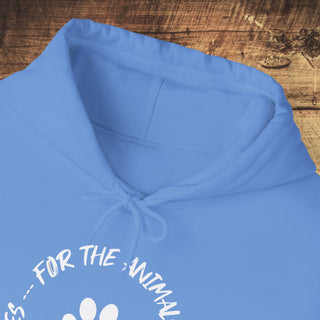 For The Animals Heavy Blend™ Hooded Sweatshirt Printify