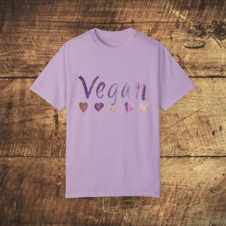 Vegan Hearts T-shirt Printify