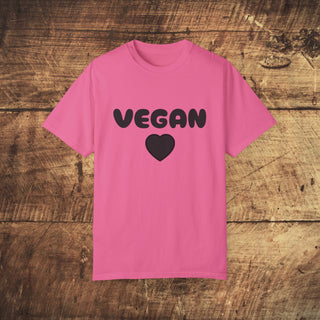 Vegan Garment-Dyed T-shirt Printify