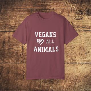 Vegan Garment-Dyed T-shirt Printify