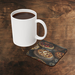 Vegan Cork Back Coaster Printify