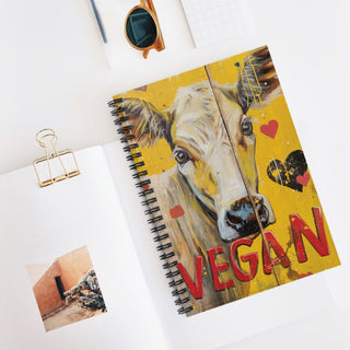 Vegan Spiral Notebook - Ruled Line Printify