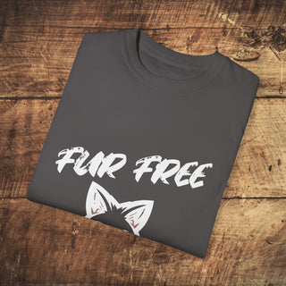 Fur Free For Me Garment-Dyed T-shirt Printify