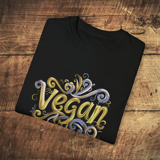 Vegan Garment-Dyed T-shirt Printify