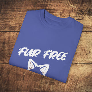 Fur Free For Me Garment-Dyed T-shirt Printify