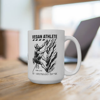 Vegan Athlete Coffee Mug 15oz Printify