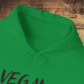 Vegan Girl Heavy Blend™ Hooded Sweatshirt Printify