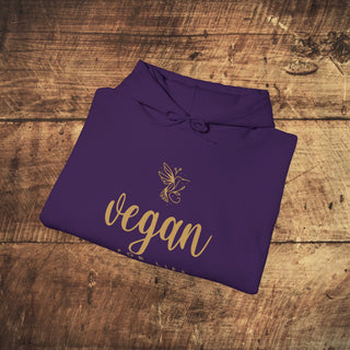 Vegan For Life Heavy Blend™ Hooded Sweatshirt Printify