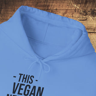 This Vegan Needs A Cocktail Heavy Blend™ Hooded Sweatshirt Printify