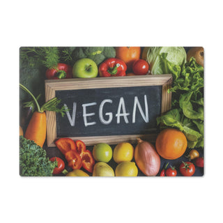 Vegan Tempered Glass Cutting Board Printify