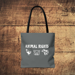 Animal Rights Tote Bag Printify