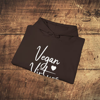 Vegan Virtues Heavy Blend™ Hooded Sweatshirt Printify