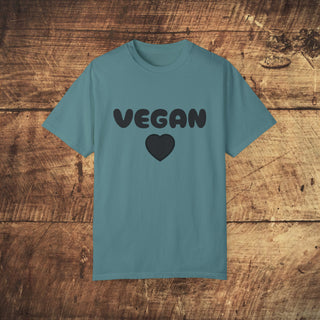 Vegan Garment-Dyed T-shirt Printify