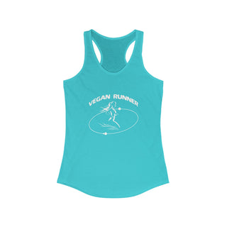 Vegan Runner Women's Ideal Racerback Tank Printify