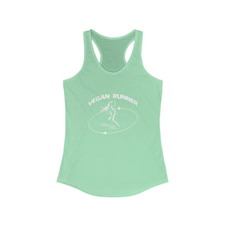 Vegan Runner Women's Ideal Racerback Tank Printify