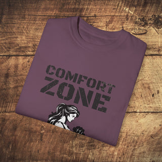 Comfort Zone Garment-Dyed T-shirt Printify