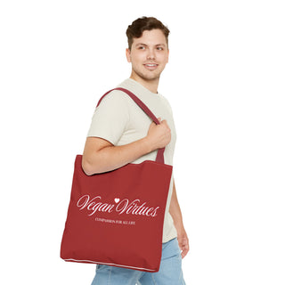 Vegan Virtues Tote Bag Printify