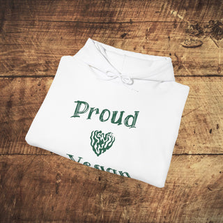 Proud Vegan Heavy Blend™ Hooded Sweatshirt Printify