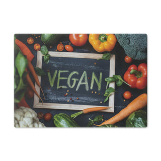 Vegan Tempered Glass Cutting Board Printify