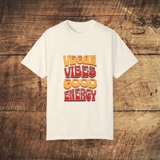 Vegan Vibes Garment-Dyed T-shirt Printify