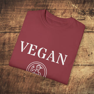 Vegan Garment-Dyed T-shirt Printify