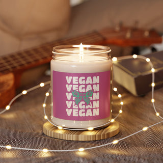 Vegan Butterfly Scented Soy Candle, 9oz