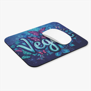 Vegan Butterflies Mouse Pad (Rectangle) Printify