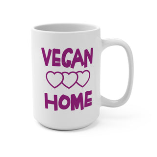 Vegan Home Coffee Mug 15oz Printify