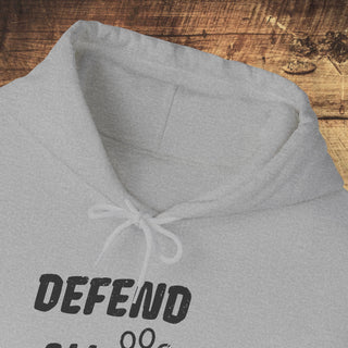 Defend All Animals Heavy Blend™ Hooded Sweatshirt Printify