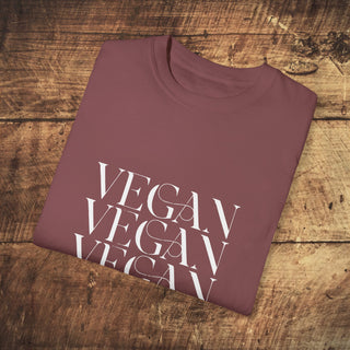 Vegan Garment-Dyed T-shirt Printify