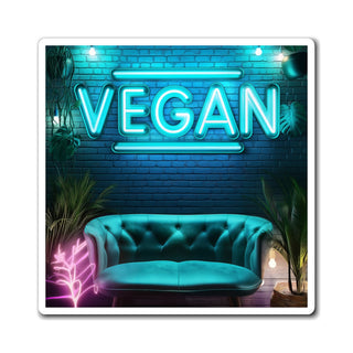 Vegan Neon Magnet Printify