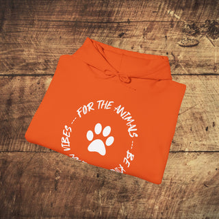 For The Animals Heavy Blend™ Hooded Sweatshirt Printify