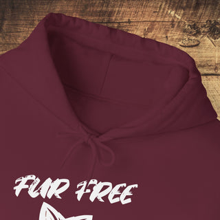 Fur Free For Me Heavy Blend™ Hooded Sweatshirt Printify